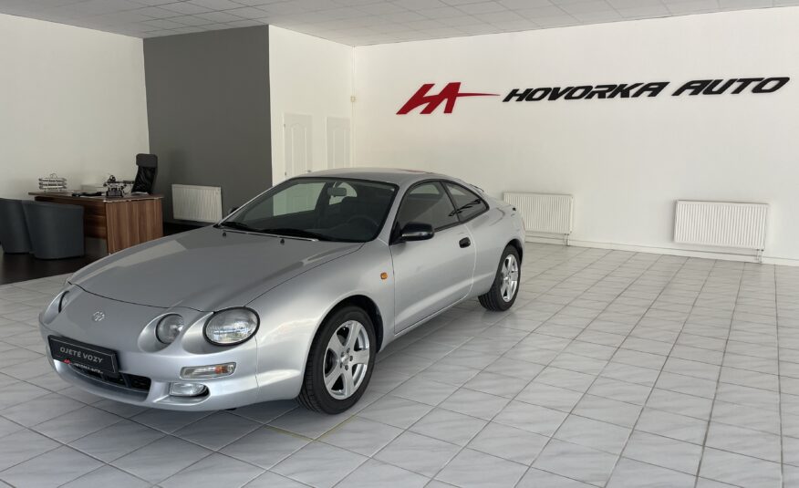 Toyota Celica 1.8 benzin, 85 kW, 1999, stav nového vozu!