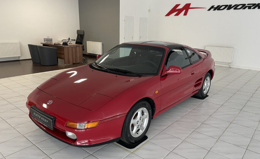 Toyota MR2 2.0GT-i, 115 kW – TARGA – 1990